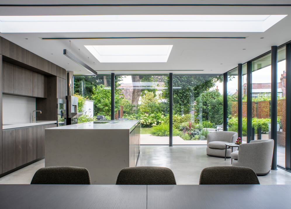 Rosecroft Avenue living room