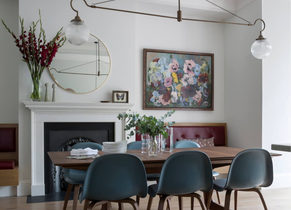 Randolph Crescent dining room