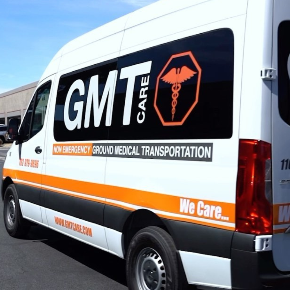 Commercial graphic installation in Las Vegas with professional vinyl wrapping