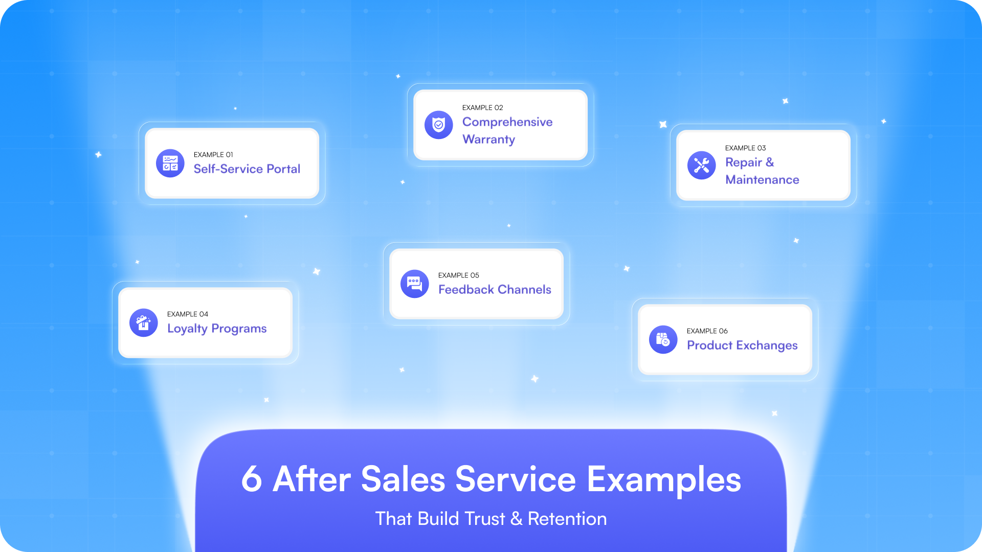 Drawing of a person with a broken sofa, using a self-serivce portal.