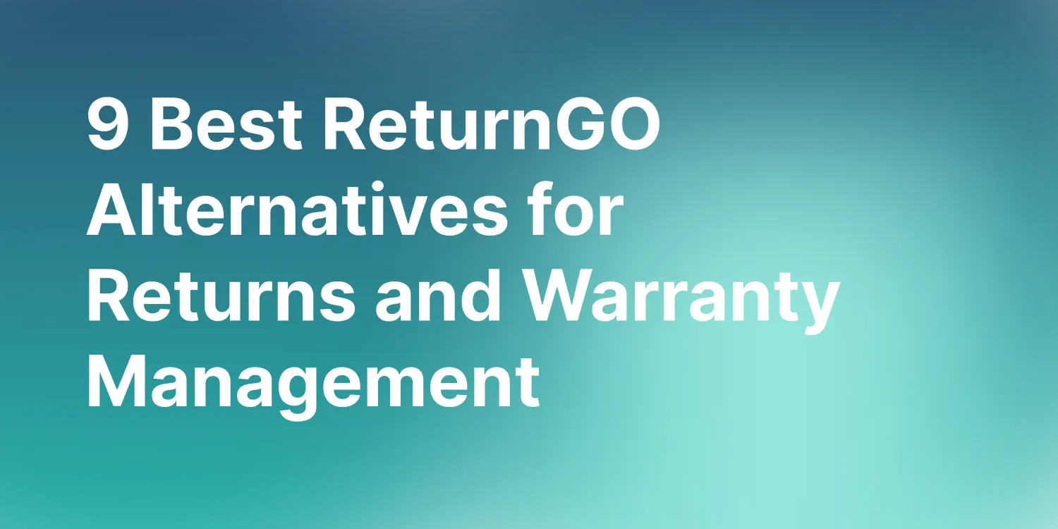ReturnGO alternatives