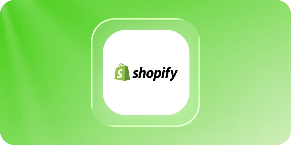 Hand-drawn sketch of four labelled Shopify returns-app groups on a watercolor purple wash.