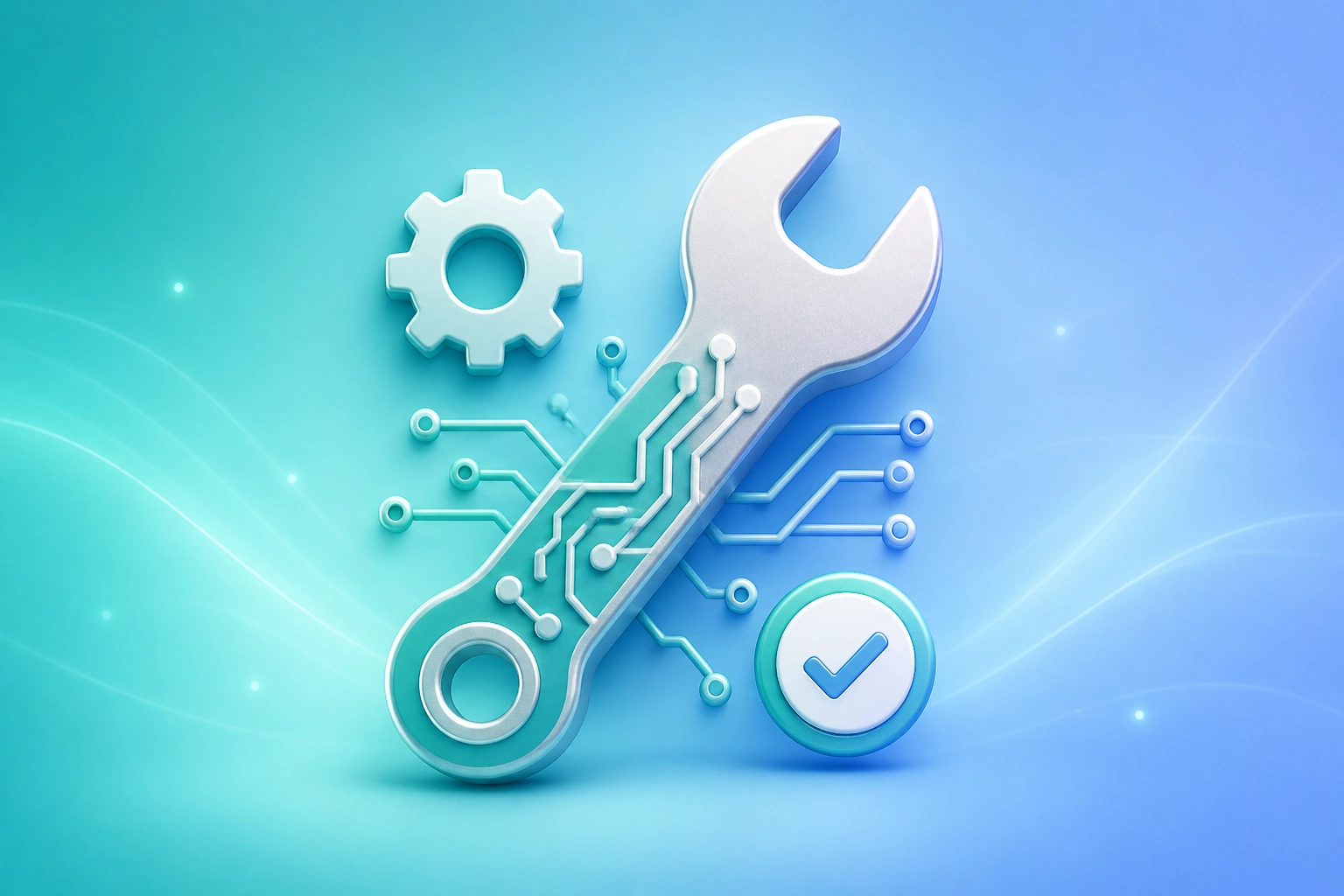 Repair management software interface showing warranty repair workflow with status tracking and technician assignment