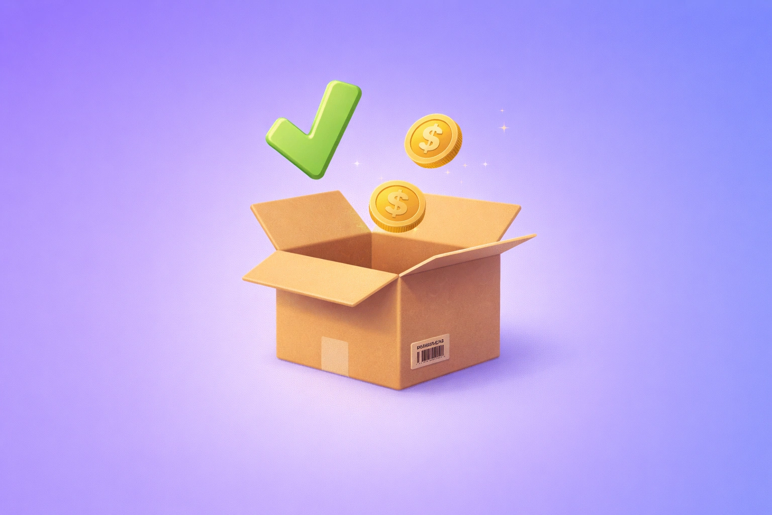 Returnless refund process showing customer keeping product and receiving refund