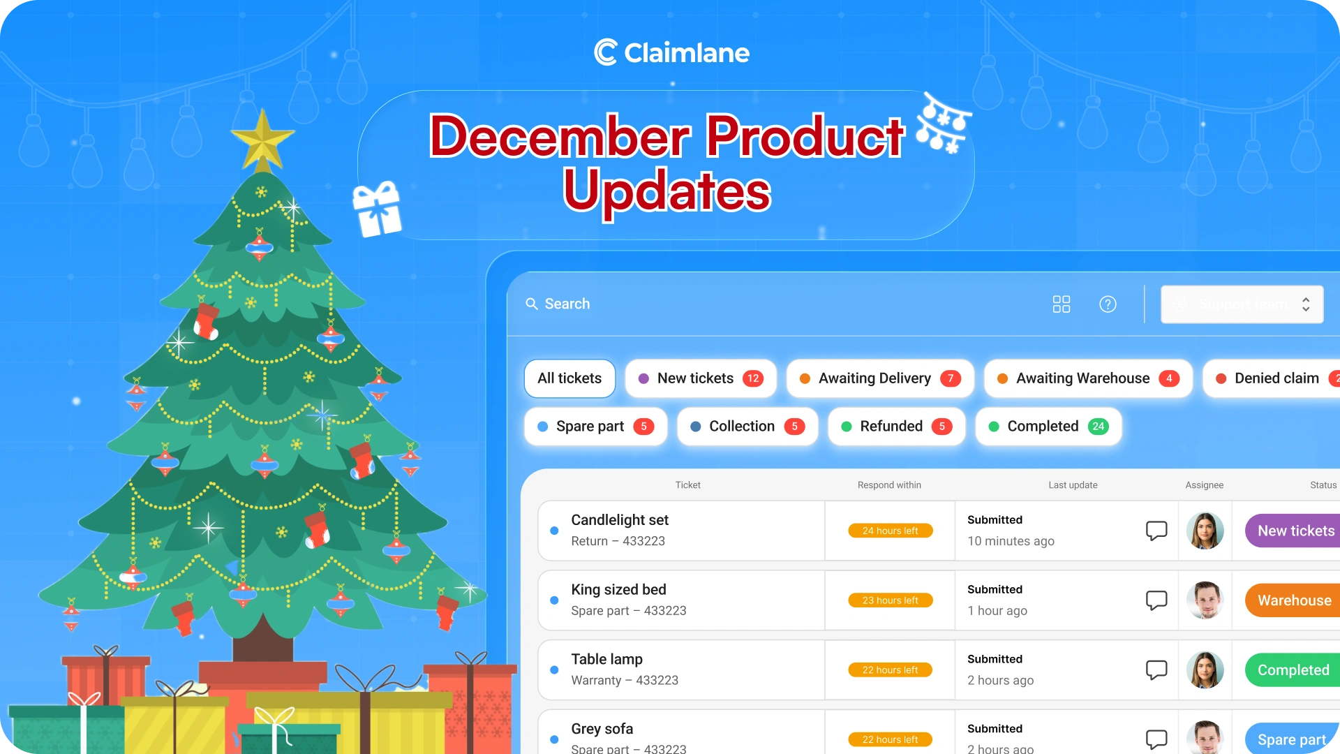 December Product Update