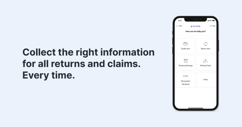 A banner with a Self-Service Portal and text