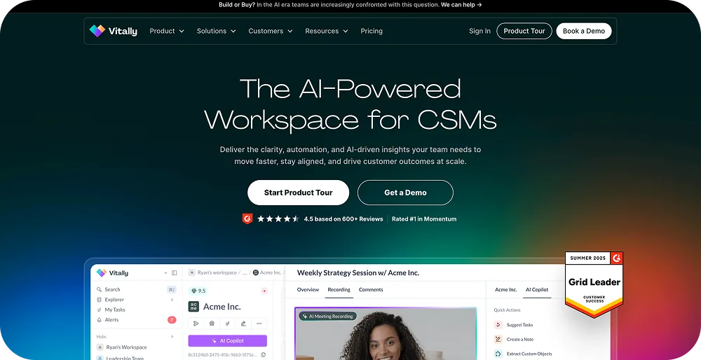 Vitally Website