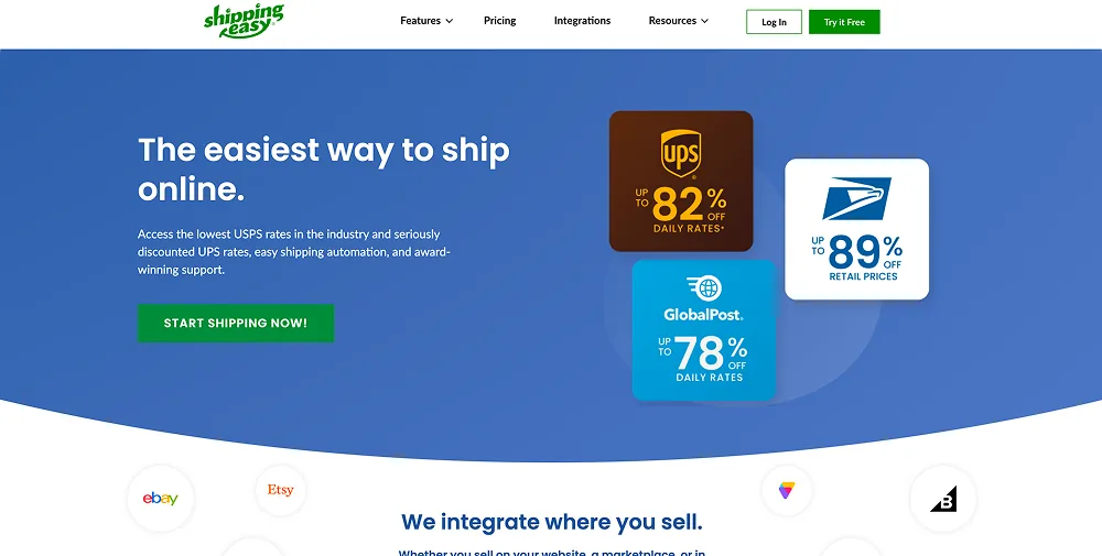 ShippingEasy Website