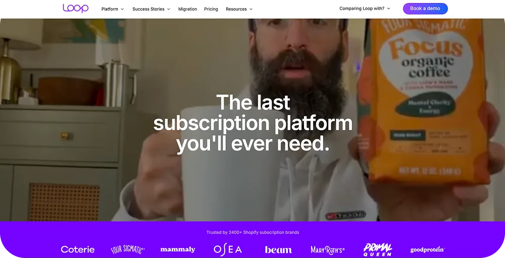 Loop Subscriptions Website