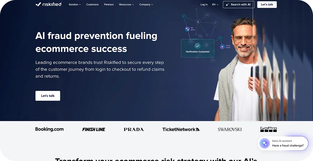 Riskified Website