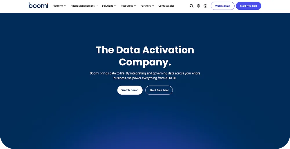 Boomi Website