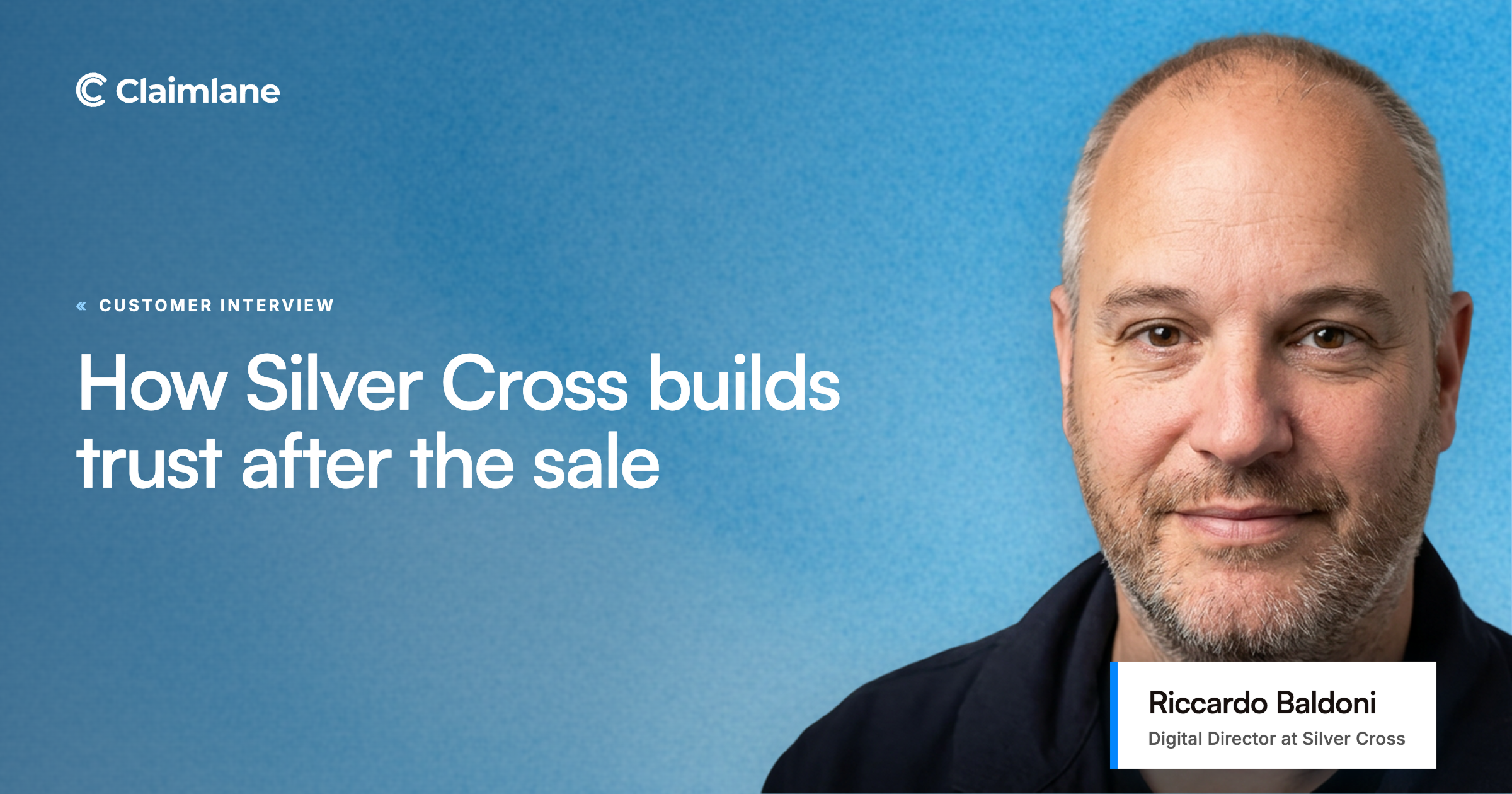 Riccardo Baldoni from Silver Cross interview about post-purchase