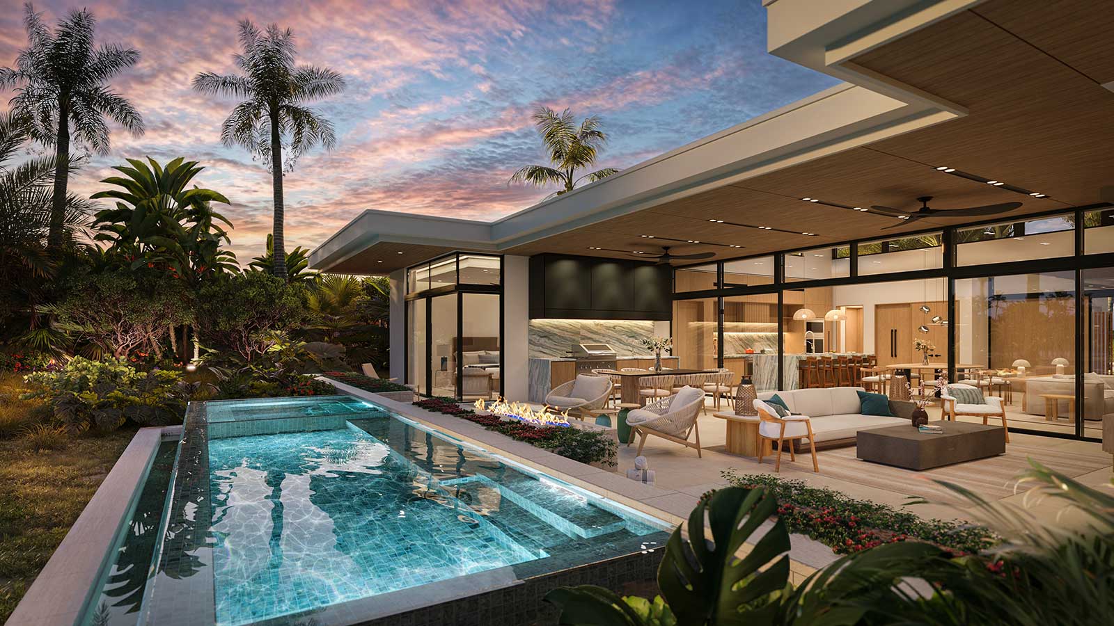 Golf Villas exterior rendering