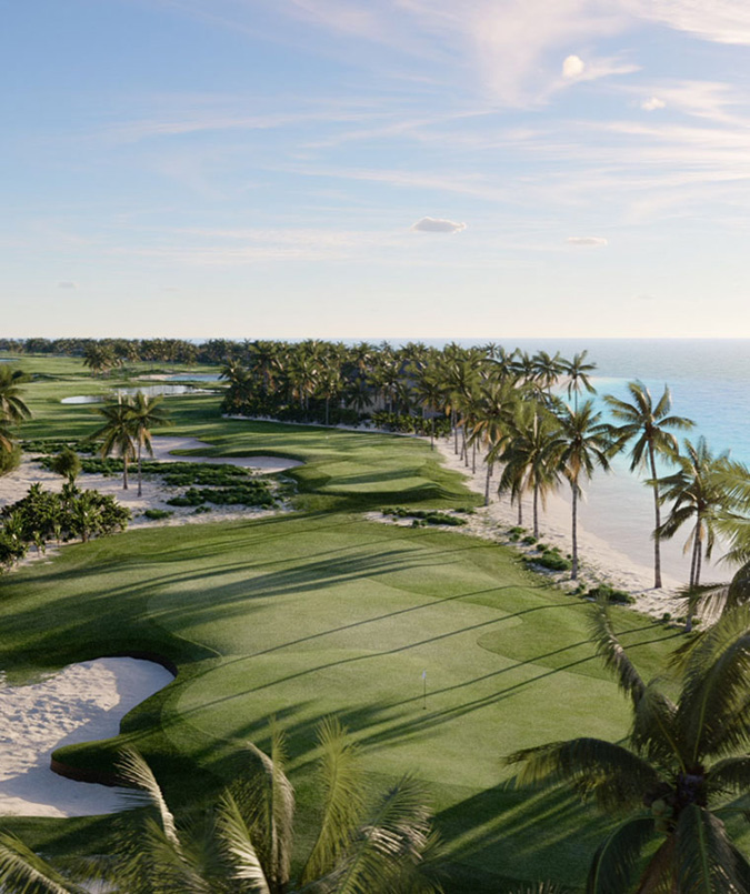 Championship golf course