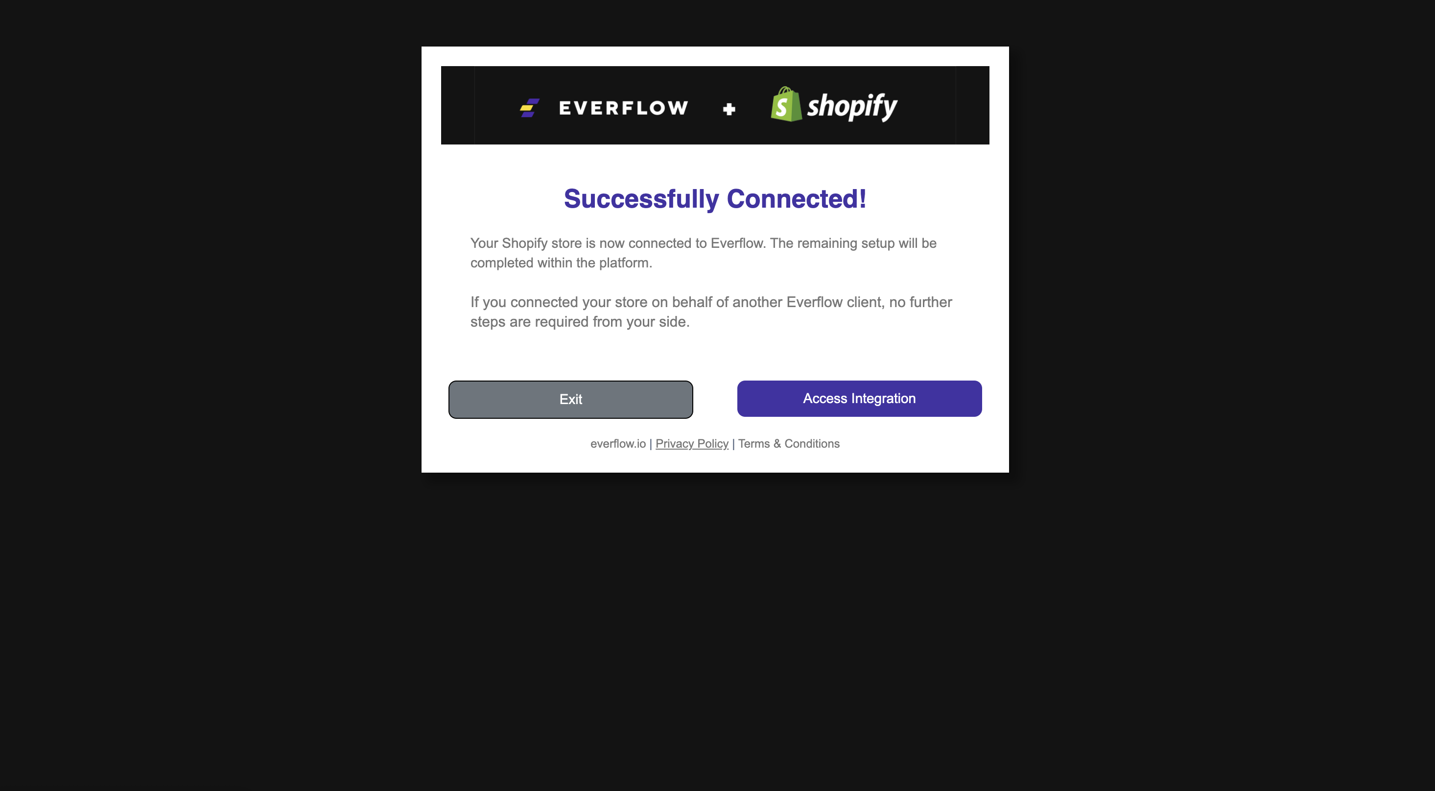 Complete Shopify integration setup