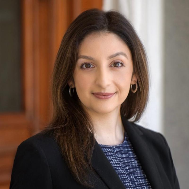 Headshot of board member Cristina Juarez