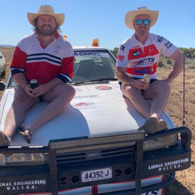 Mans Not A Camel team photo