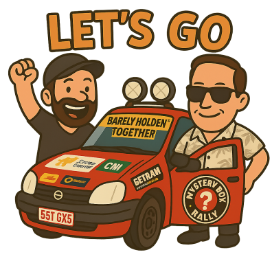 Barely Holden' Together team photo