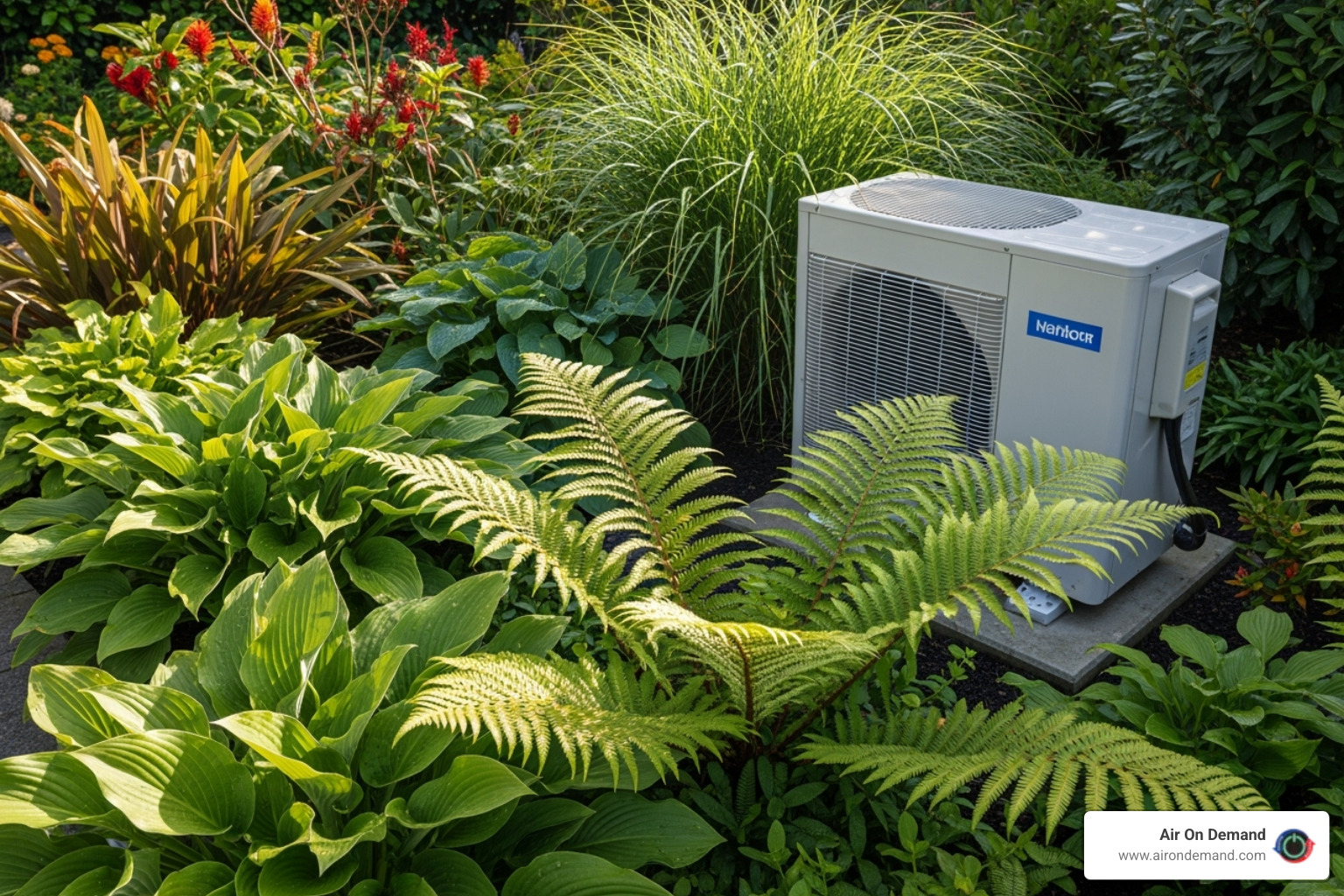 outdoor heat pump unit near coastal foliage - heating repair coconut grove, fl outdoor heat pump unit near coastal foliage - heating repair coconut grove, fl