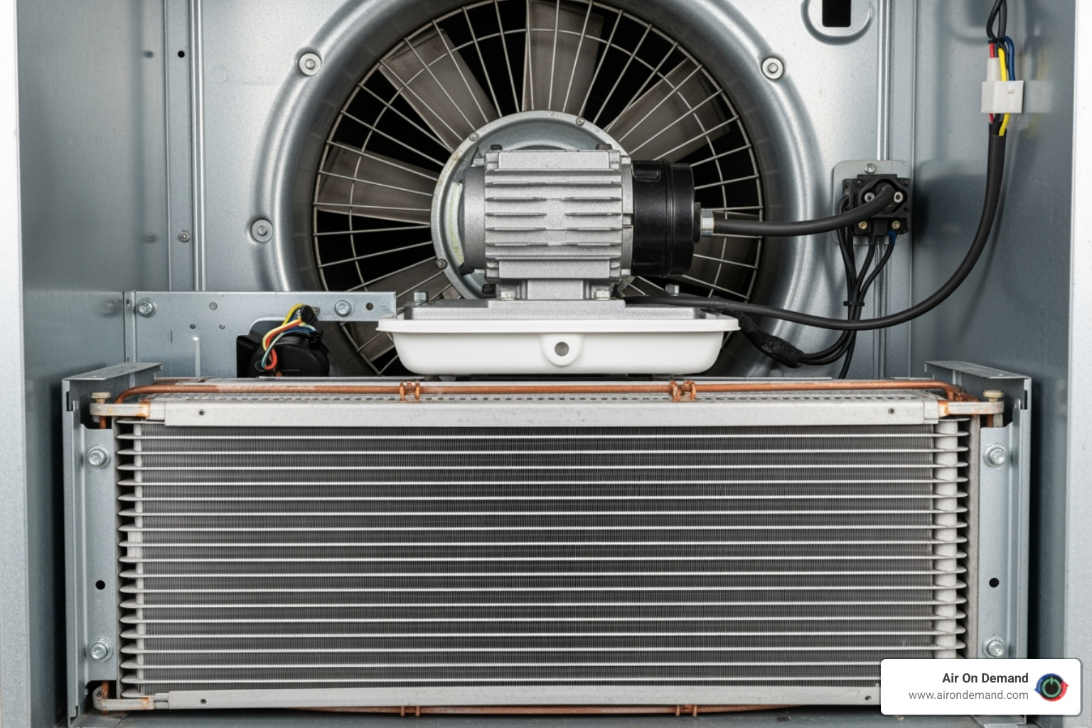 internal components of an air handler - daikin 12 year warranty