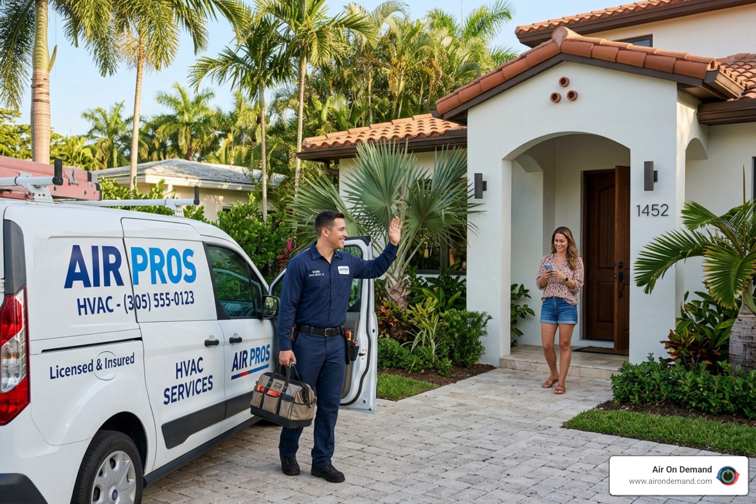 The Best AC Companies in Coral Gables with Text Updates