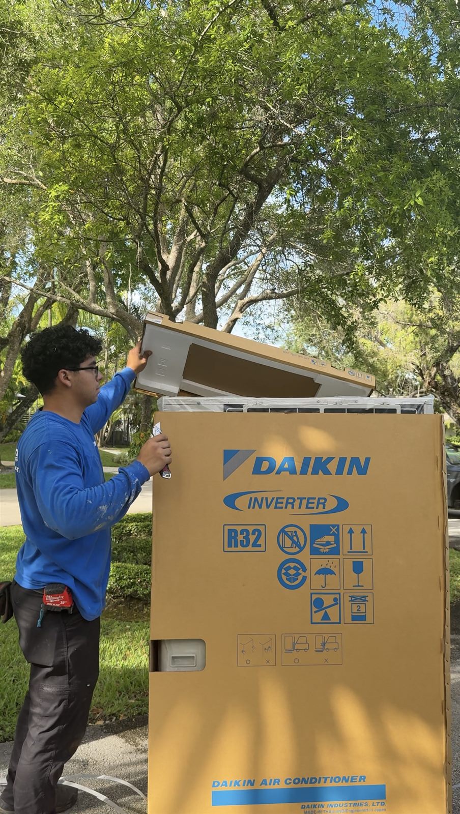 AC installation in Cutler Bay, FL by Air On Demand