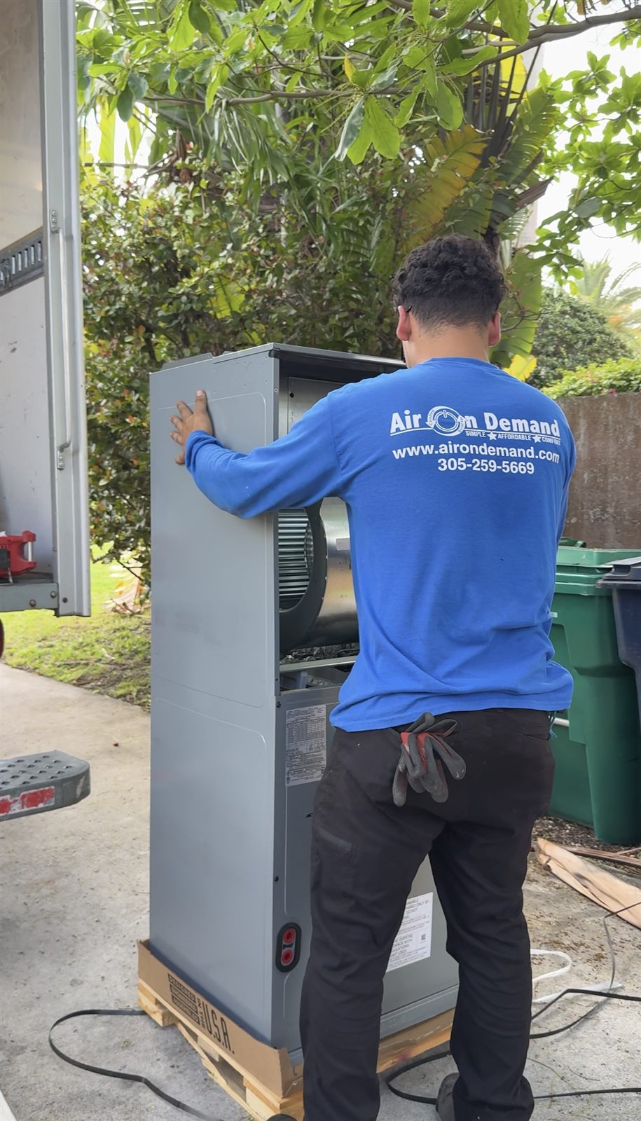AC installation in Homestead, FL by Air On Demand