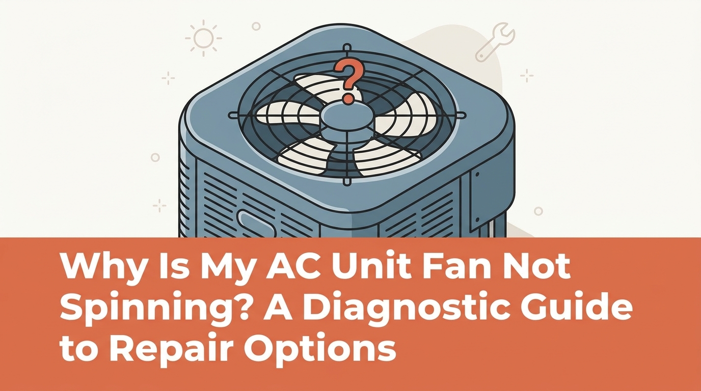Why Is My AC Unit Fan Not Spinning? A Diagnostic Guide to Repair Options