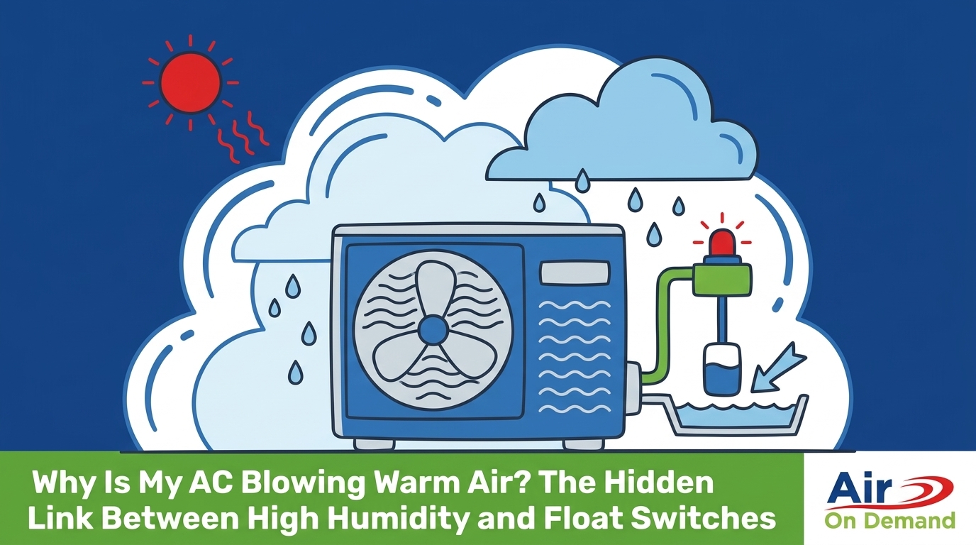 Why Is My AC Blowing Warm Air? The Hidden Link Between High Humidity and Float Switches