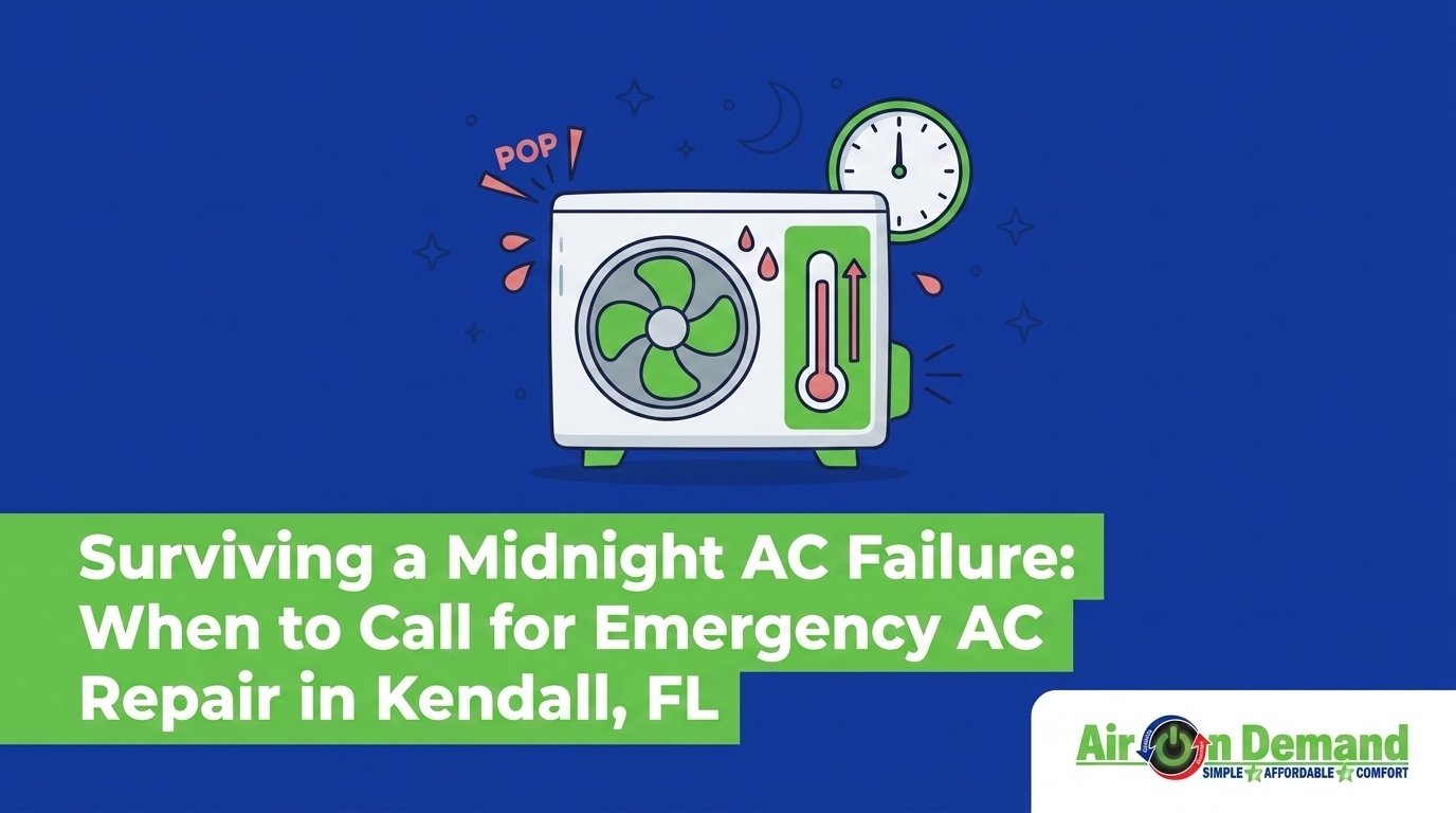 Triaging Midnight AC Failures in Kendall During Peak July Heat Waves