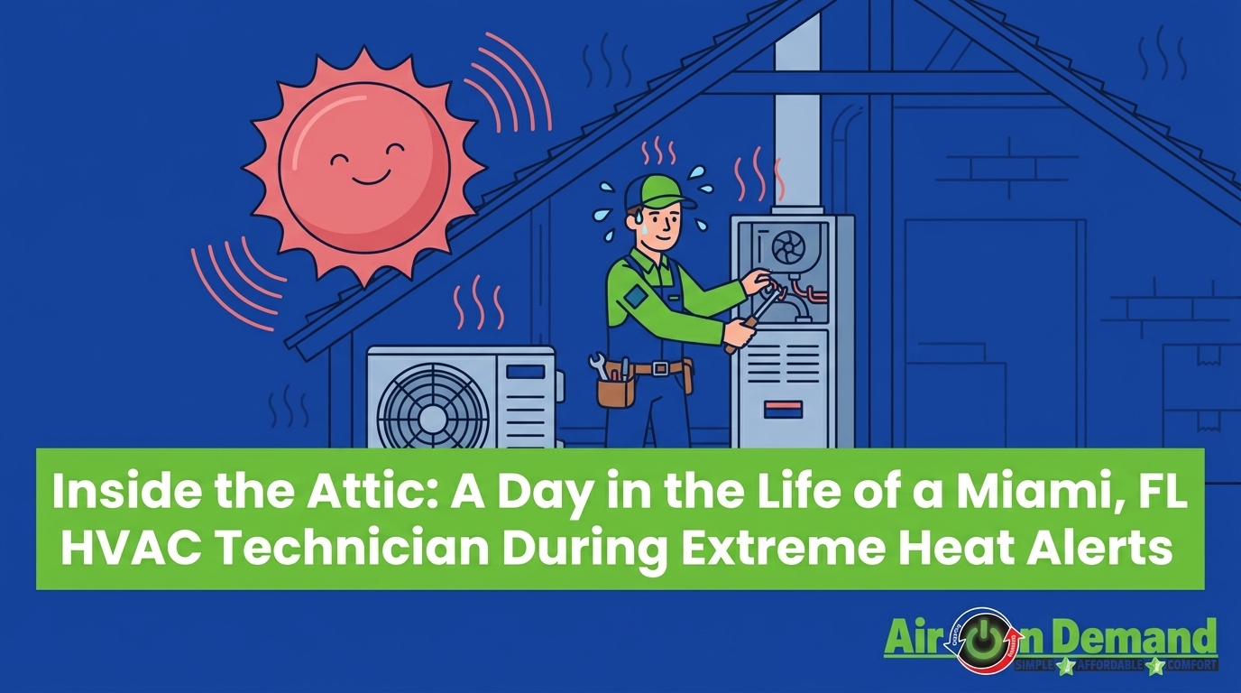 A Day in the Life of a Miami HVAC Technician During Extreme Heat Alerts