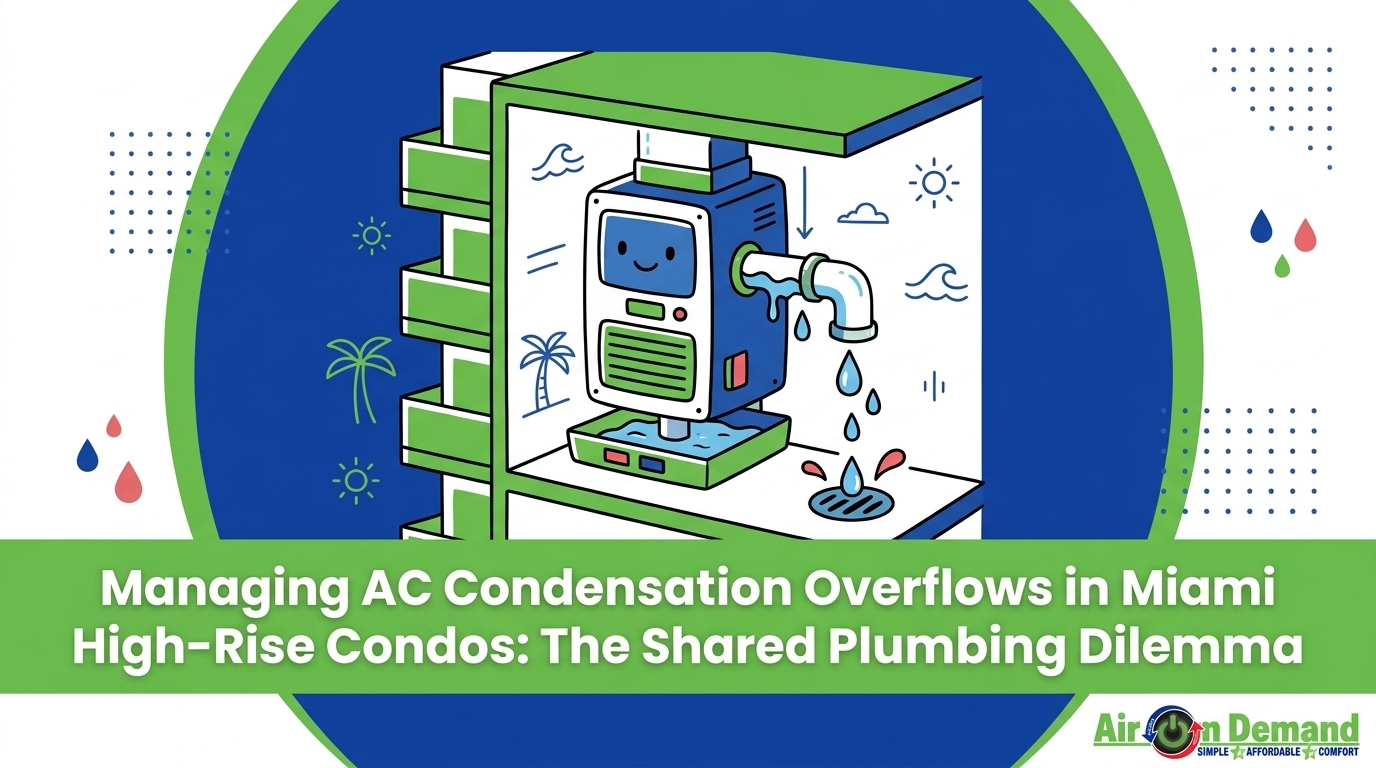 Managing Condensation Overflows in Miami High-Rise Condos