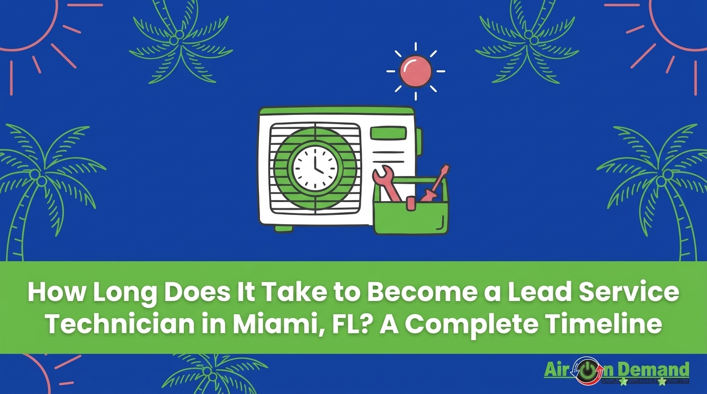 How Long Does It Take to Become a Lead Service Technician in Miami?