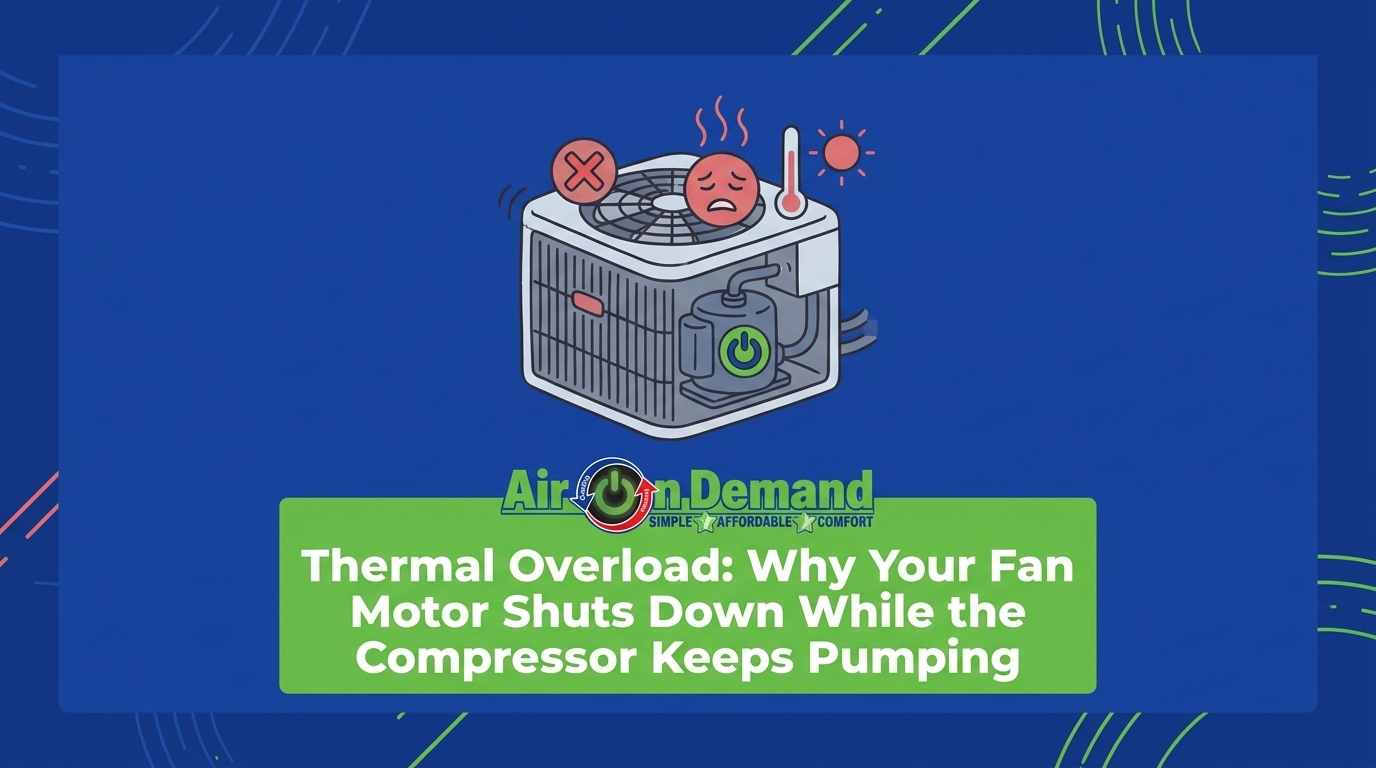 Thermal Overload: Why Your Fan Motor Shuts Down While the Compressor Keeps Pumping