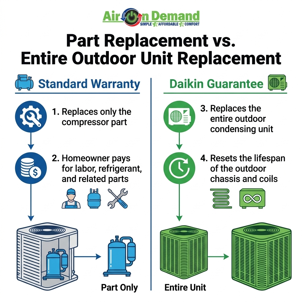 Part Replacement vs. Entire Outdoor Unit Replacement