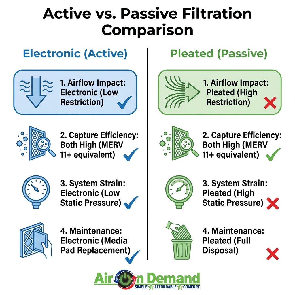 Active vs. Passive Filtration Comparison