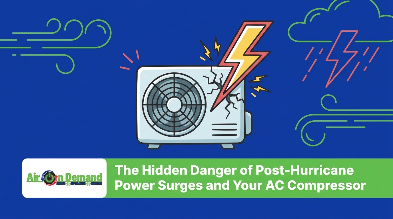 Post-Hurricane Power Surges and Your AC Compressor