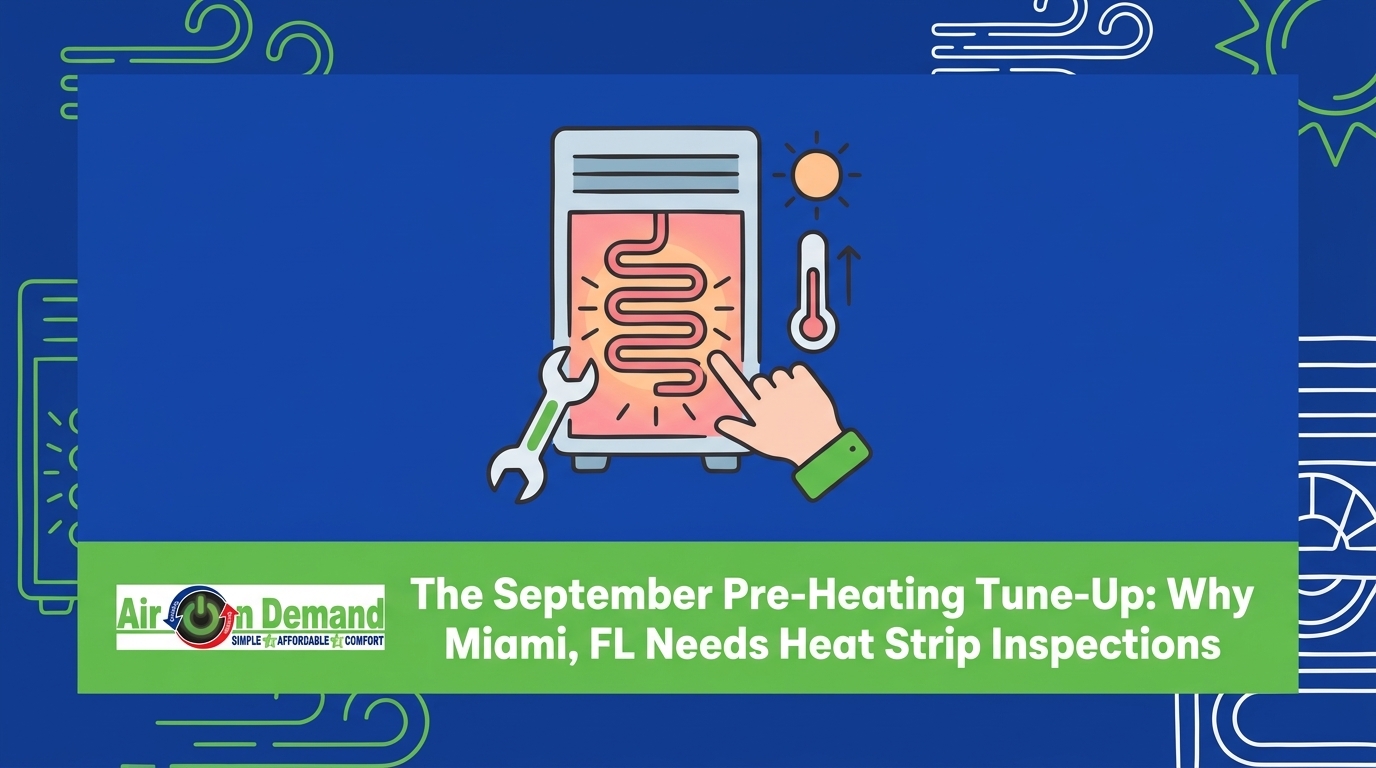 The September Pre-Heating Tune-Up: Why Miami Needs Heat Strip Inspections