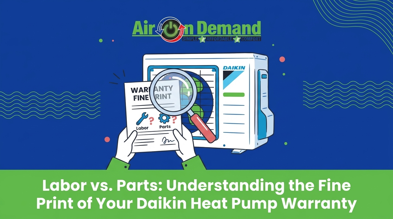 Labor vs. Parts: Understanding the Fine Print of Your Daikin Heat Pump Warranty