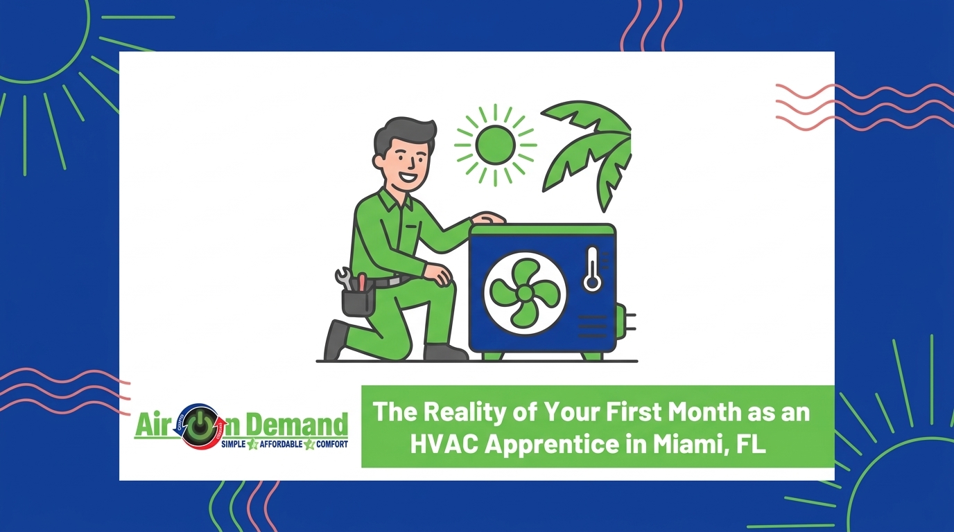 What to Expect During Your First Month as an HVAC Apprentice in Miami