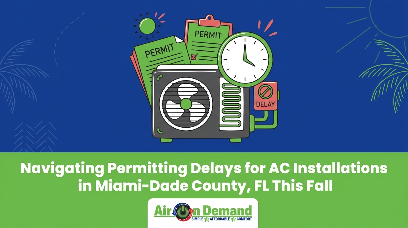 Permitting Delays for AC Installations in Miami-Dade County This Fall