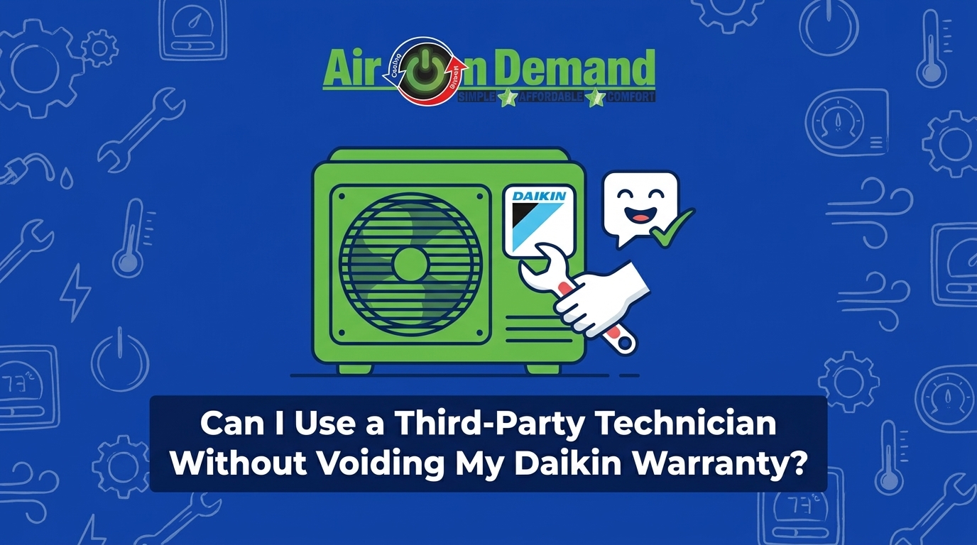 Can I Use a Third-Party Technician Without Voiding My Daikin Warranty?