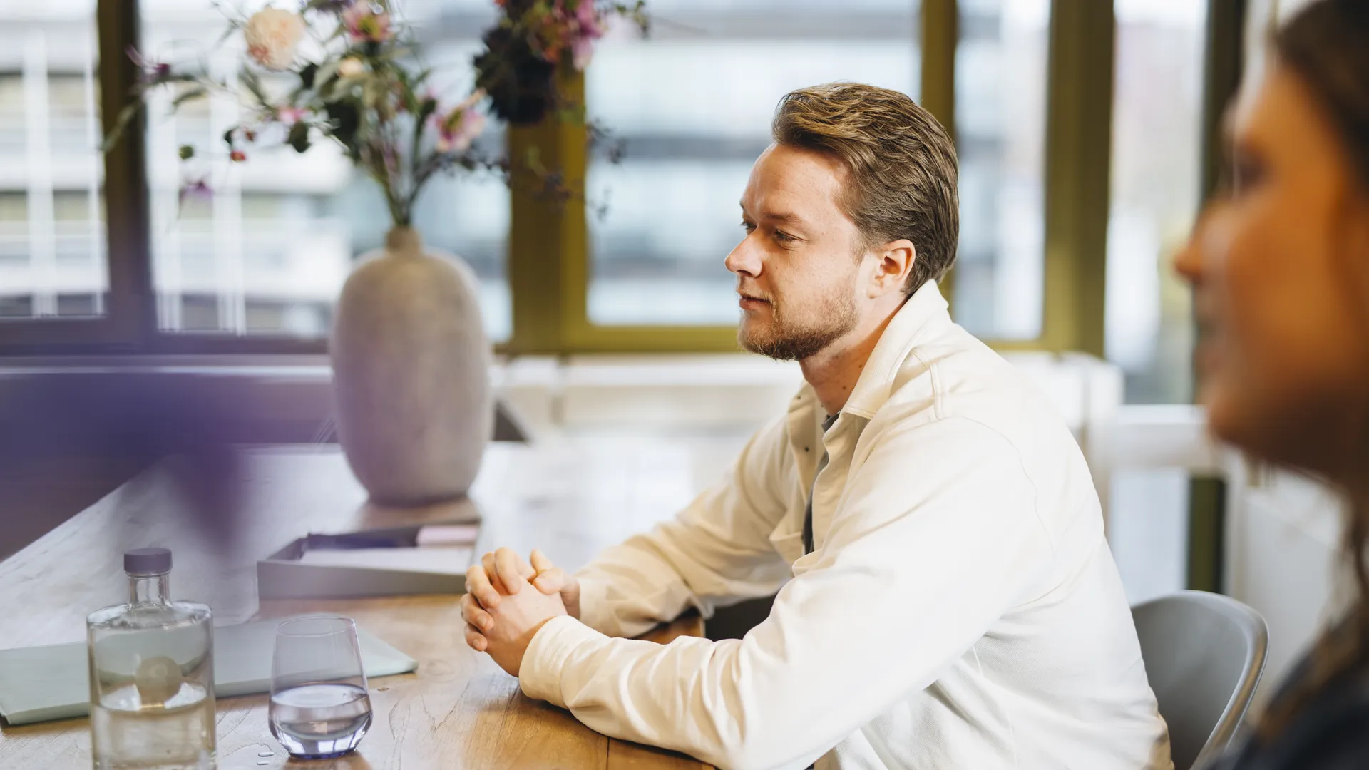 Man voert procesoptimalisatie uit