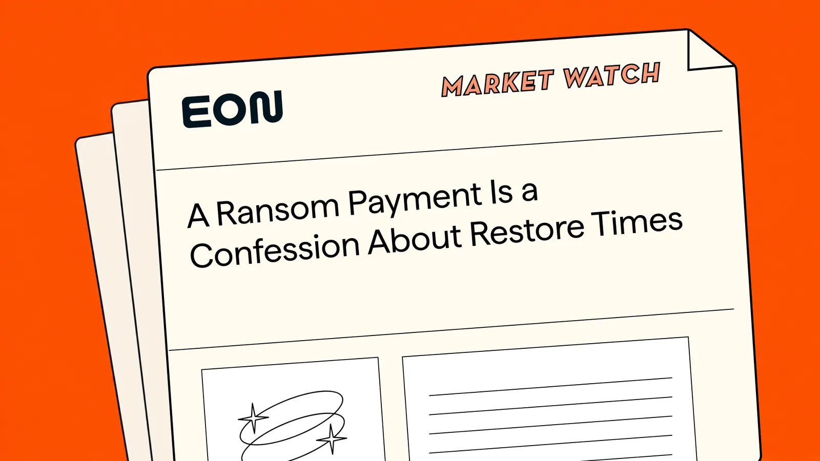 A Ransom Payment Is a Confession About Restore Times