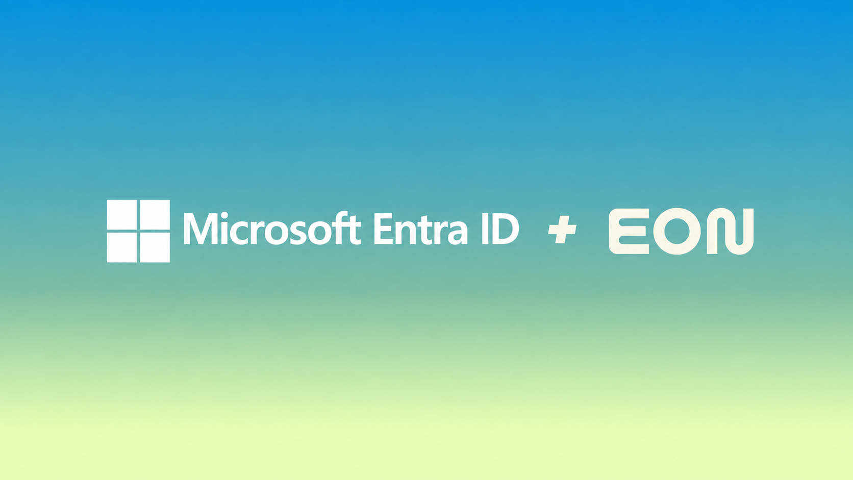 Eon connected to Microsoft Entra ID