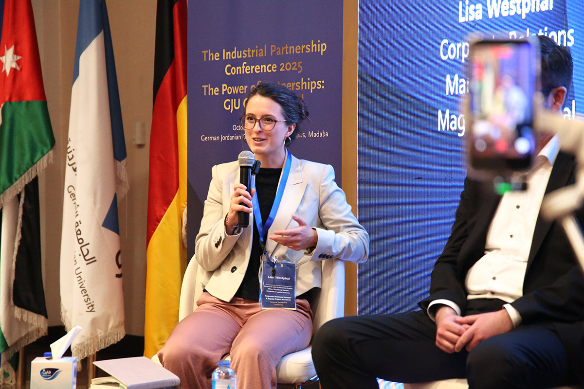 Die Industrial Partnership Conference 2025 hat deutlich gezeigt, dass die Zusammenarbeit zwischen Jordanien und Deutschland – und insbesondere zwischen der GJU und ihren Partnerinstituten – enormes Potenzial besitzt. 