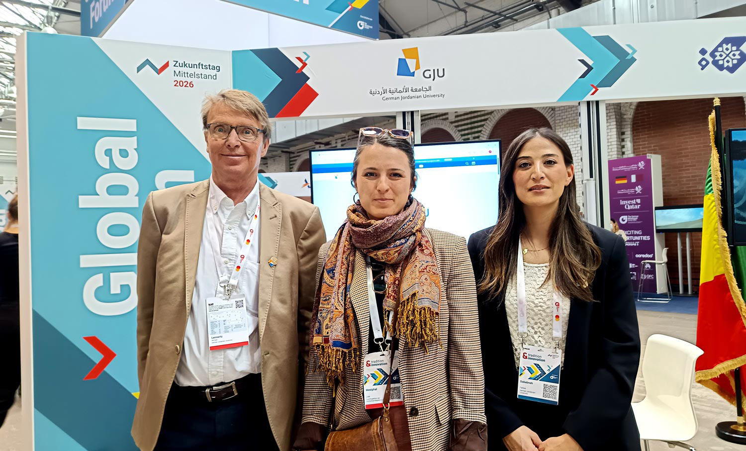 The GJU Project Office and the German Jordanian University highlight global partnerships as a key factor for the future of small and medium-sized enterprises