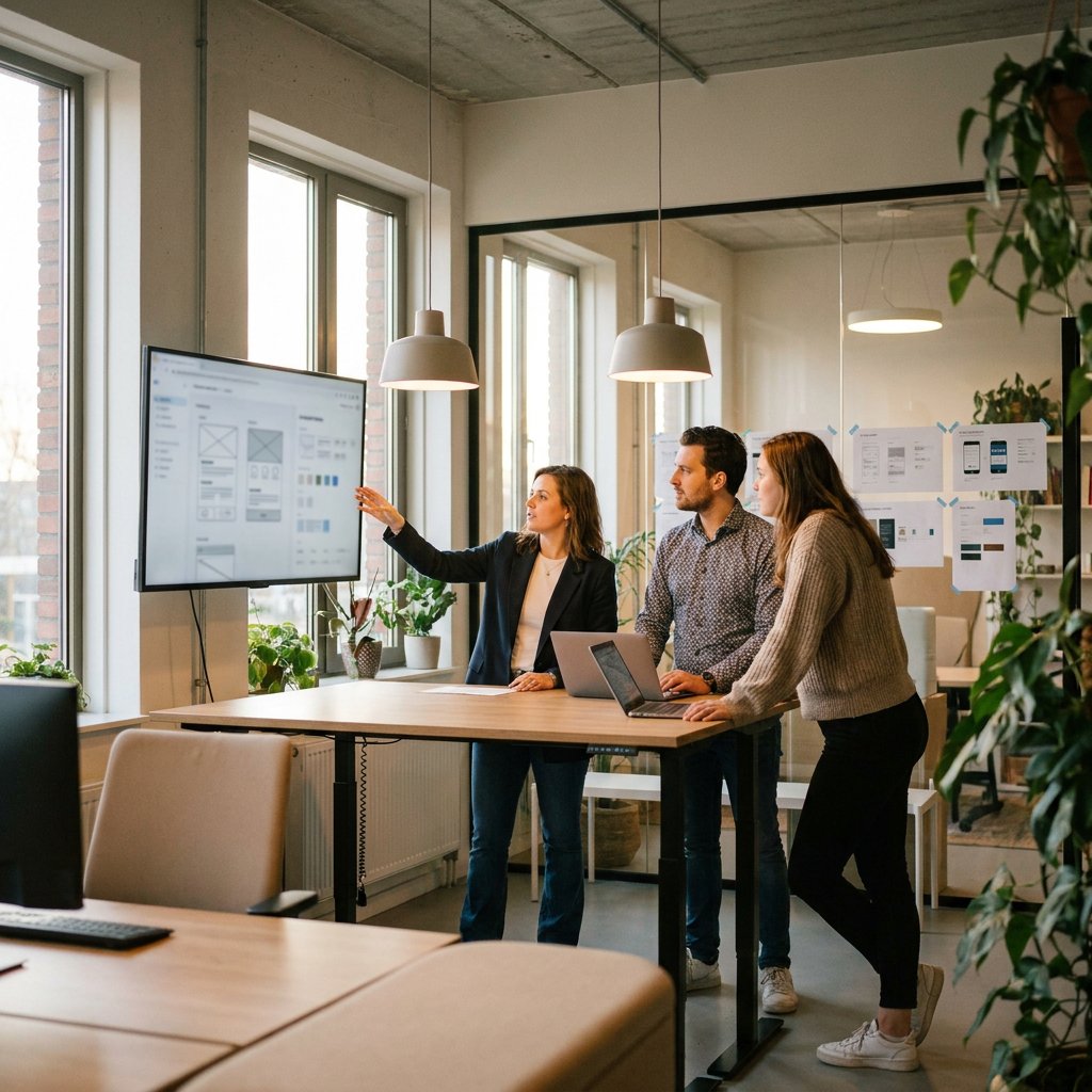 Design system inrichten voor bedrijfssoftware