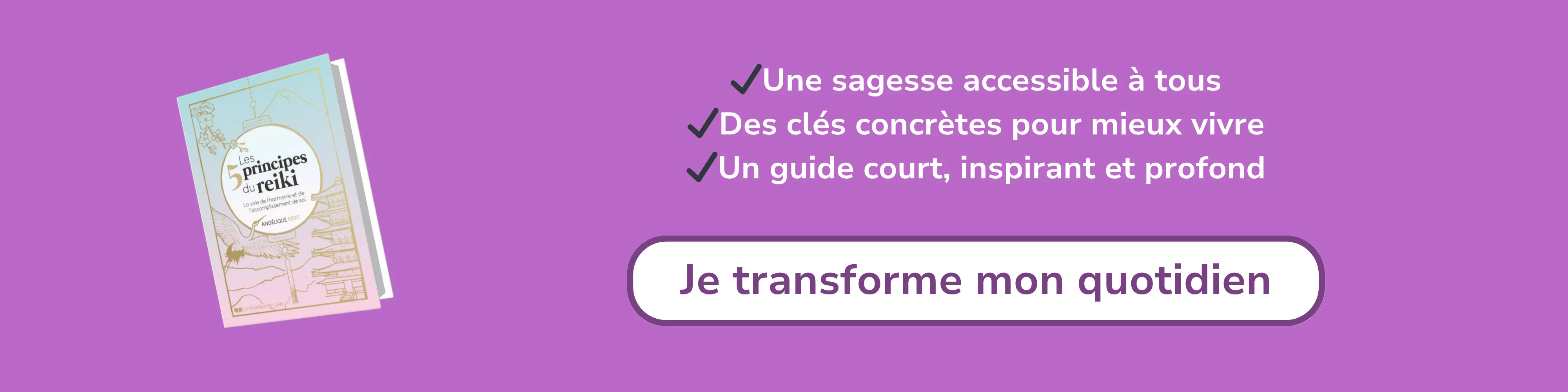 Bannière d’affiliation pour “Les 5 principes du Reiki”