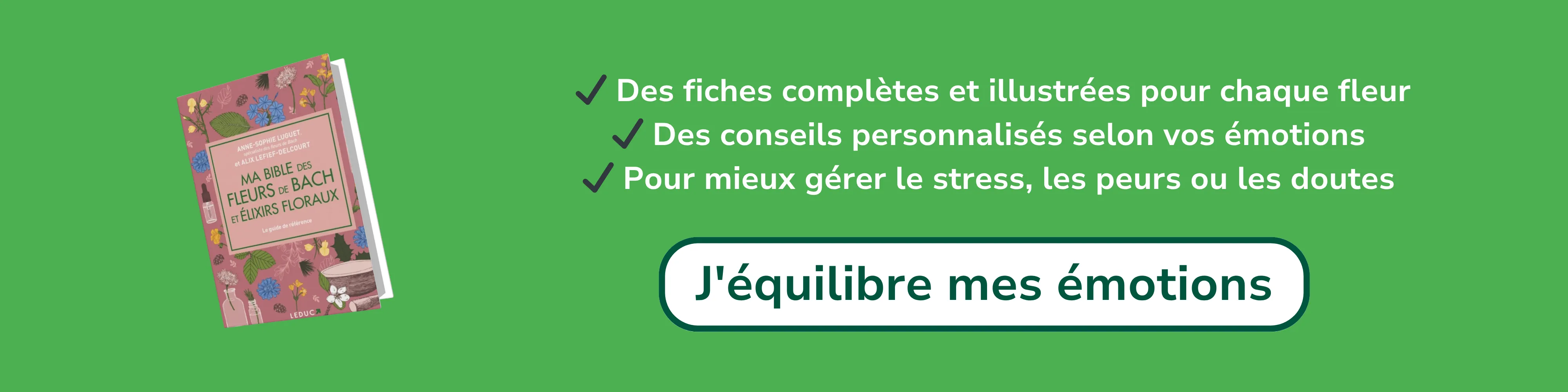 Bannière d’affiliation pour “Ma bible luxe des fleurs de Bach et élixirs floraux”